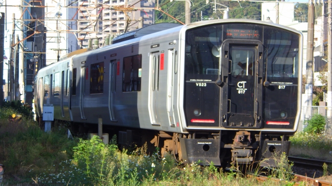 鉄道フォト・写真：JR九州817系電車 鹿児島駅 鉄道フォト・写真 by 済城市さん - 撮影日 2022/11/06 08:53