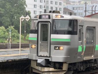 JR北海道 733系 鉄道フォト・写真 by SE kitaさん 小樽駅：2022年08月16日16時ごろ