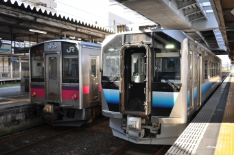 JR東日本 GV-E400形 GV-E400-12 鉄道フォト・写真 by 幹アキさん 秋田駅：2022年09月11日15時ごろ