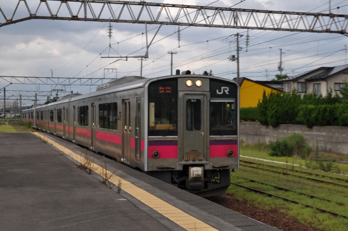 JR東日本 クハ700形 クハ700-4 鉄道フォト・写真 by ABEさん 土崎駅：2023年08月07日16時ごろ
