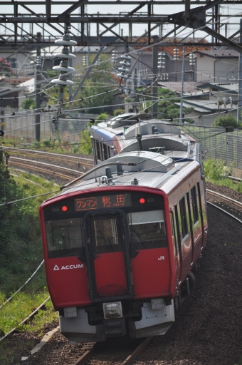 JR東日本 EV-E801形(Mc) EV-E801-5 鉄道フォト・写真 by ABEさん 土崎駅：2023年08月19日07時ごろ