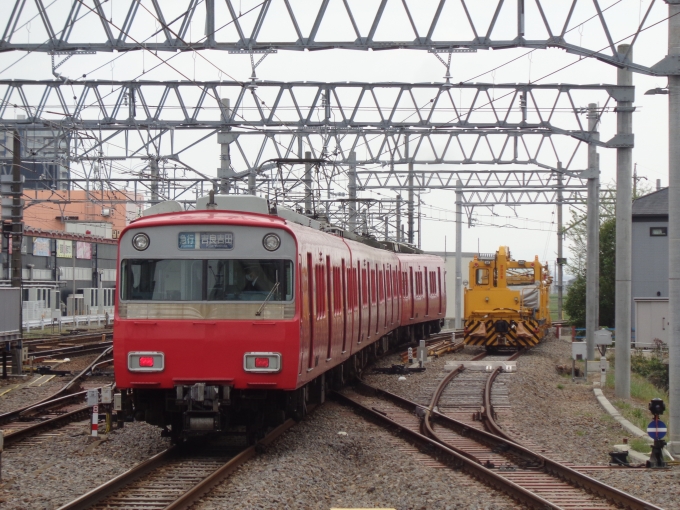 鉄道フォト・写真：名古屋鉄道 名鉄6000系電車 6501 新安城駅 鉄道フォト・写真 by ブロック＆トレインさん - 撮影日 2023/04/09 11:05