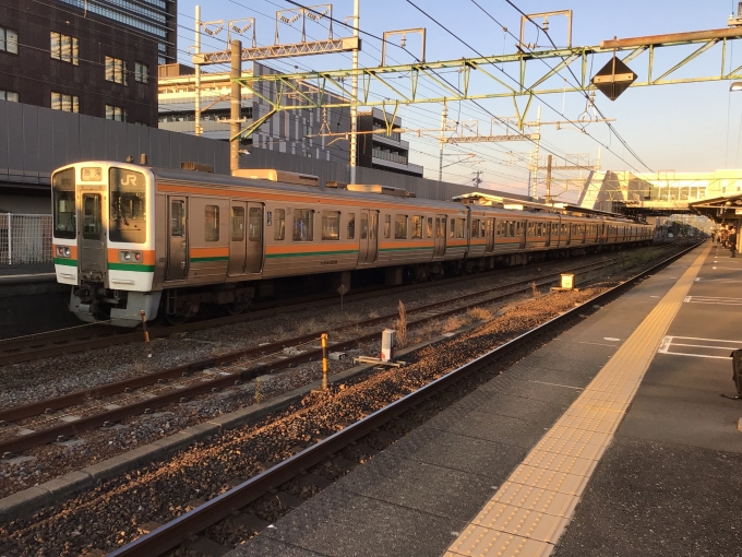 鉄道フォト・写真：JR東海 国鉄211系電車 クハ210-5036 草薙駅 (JR) 鉄道フォト・写真 by 313系2350番台W1編成海シスさん - 撮影日 2022/11/08 16:11