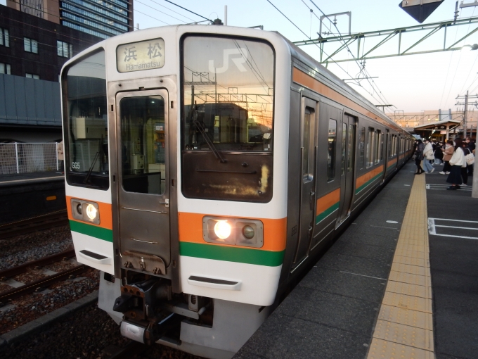 鉄道フォト・写真：JR東海 国鉄211系電車 クハ210-5053 草薙駅 (JR) 鉄道フォト・写真 by 313系2350番台W1編成海シスさん - 撮影日 2022/12/16 16:34