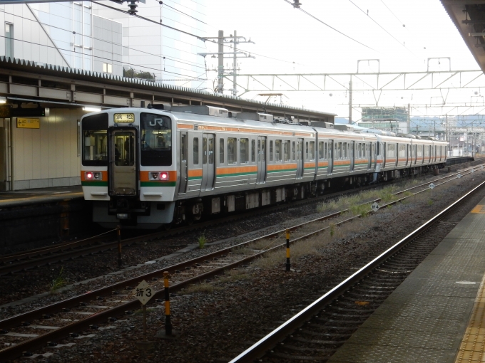 鉄道フォト・写真：JR東海 国鉄211系電車 クモハ211-6001 草薙駅 (JR) 鉄道フォト・写真 by 313系2350番台W1編成海シスさん - 撮影日 2022/12/21 07:01