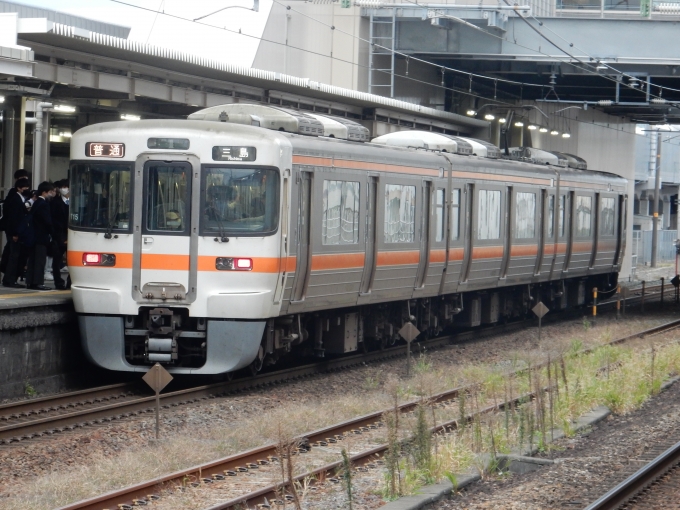 鉄道フォト・写真：JR東海313系電車 クハ312-2324 草薙駅 (JR) 鉄道フォト・写真 by 313系2350番台W1編成海シスさん - 撮影日 2022/11/22 15:59