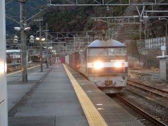 JR貨物 EF210形 EF210-332 鉄道フォト・写真 by 313系2350番台W1編成海シスさん 用宗駅：2023年01月27日16時ごろ