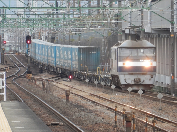 鉄道フォト・写真：JR貨物EF210形電気機関車 EF210-170 草薙駅 (JR) 鉄道フォト・写真 by 313系2350番台W1編成海シスさん - 撮影日 2023/02/03 16:08