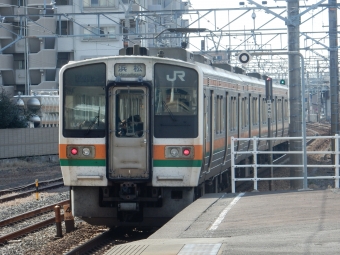 JR東海 クモハ211形 クモハ211-5014 鉄道フォト・写真 by 313系2350番台W1編成海シスさん 藤枝駅：2023年02月05日13時ごろ