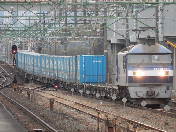 鉄道フォト・写真：JR貨物EF210形電気機関車 EF210-110 草薙駅 (JR) 鉄道フォト・写真 by 313系2350番台W1編成海シスさん - 撮影日 2023/02/07 16:08