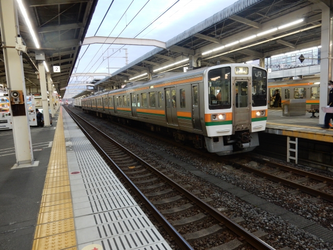 鉄道フォト・写真：JR東海 国鉄211系電車 クハ210-5025 静岡駅 鉄道フォト・写真 by 313系2350番台W1編成海シスさん - 撮影日 2022/12/01 16:29