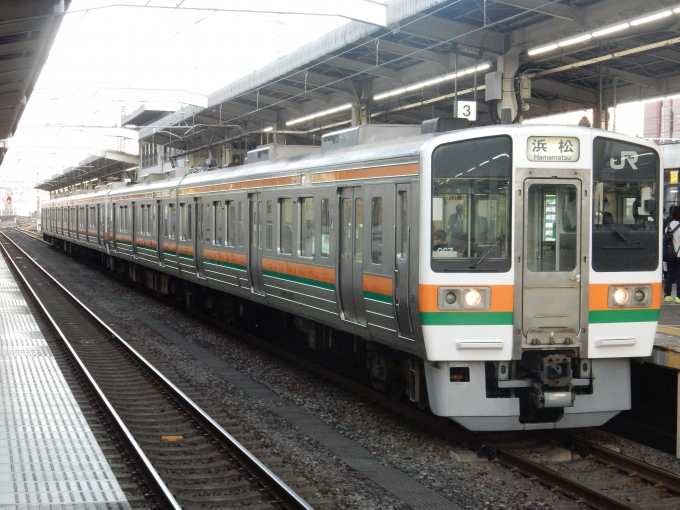 鉄道フォト・写真：JR東海 国鉄211系電車 クハ210-5055 静岡駅 鉄道フォト・写真 by 313系2350番台W1編成海シスさん - 撮影日 2023/02/20 17:11