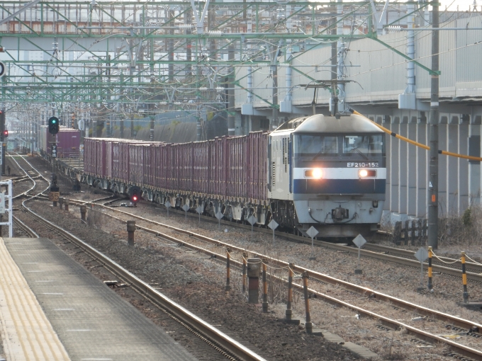 鉄道フォト・写真：JR貨物EF210形電気機関車 EF210-152 草薙駅 (JR) 鉄道フォト・写真 by 313系2350番台W1編成海シスさん - 撮影日 2023/03/03 16:21