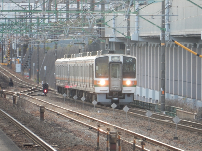 鉄道フォト・写真：JR東海 国鉄211系電車 クモハ211-5045 草薙駅 (JR) 鉄道フォト・写真 by 313系2350番台W1編成海シスさん - 撮影日 2023/03/03 16:26