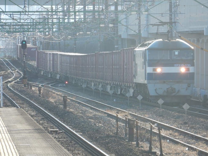 鉄道フォト・写真：JR貨物EF210形電気機関車 EF210-136 草薙駅 (JR) 鉄道フォト・写真 by 313系2350番台W1編成海シスさん - 撮影日 2023/02/28 16:21