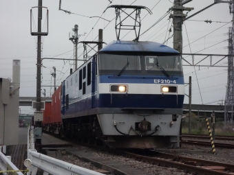 JR貨物 EF210形 EF210-4 鉄道フォト・写真 by 313系2350番台W1編成海シスさん 東静岡駅：2023年05月21日14時ごろ