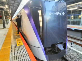 JR東日本 クハE352形 あずさ(特急) クハE352-17 鉄道フォト・写真 by 東武9050型さん 新宿駅 (JR)：2022年11月02日16時ごろ