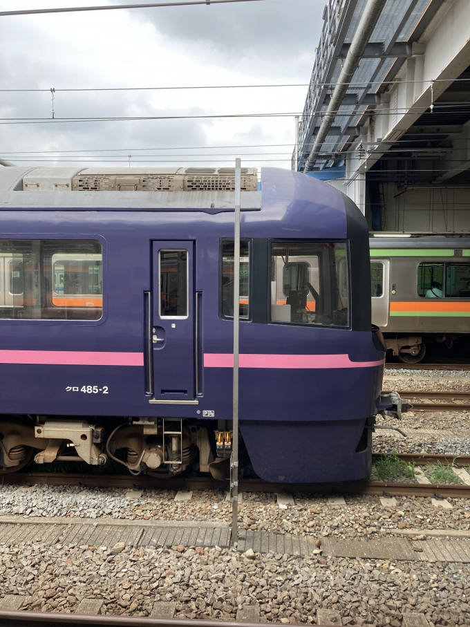 鉄道フォト・写真：JR東日本  クロ485-2 拝島駅 (JR) 鉄道フォト・写真 by vermeerさん - 撮影日 2022/08/21 15:00