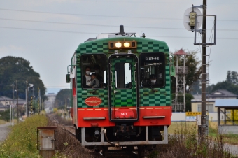 真岡鐵道モオカ14形気動車 鉄道フォト・写真 by まさるさん ：2022年10月15日11時ごろ