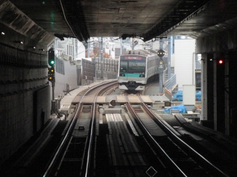 JR東日本E233系電車 鉄道フォト・写真 by はこね31さん 下北沢駅 (小田急)：2022年11月20日13時ごろ