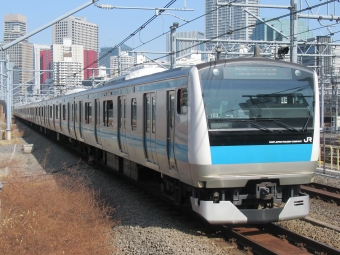 JR東日本E233系電車 鉄道フォト・写真 by はこね31さん 高輪ゲートウェイ駅：2023年02月12日11時ごろ