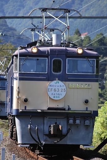 JR東日本 国鉄EF63形電気機関車 EF63 25 鉄道フォト・写真 by 青葉機関区さん 横川駅 (群馬県)：2022年10月01日13時ごろ