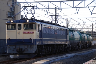JR貨物 国鉄EF65形電気機関車 EF65 2085 鉄道フォト・写真 by 青葉機関区さん 八丁畷駅 (JR)：2022年12月09日15時ごろ