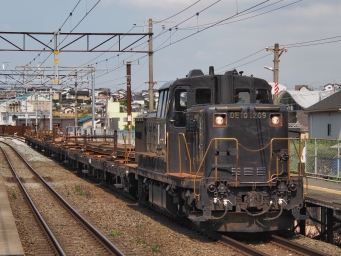 JR九州 国鉄DE10形ディーゼル機関車 DE10-1209 鉄道フォト・写真 by FM-805Dさん 水巻駅：2022年06月18日14時ごろ