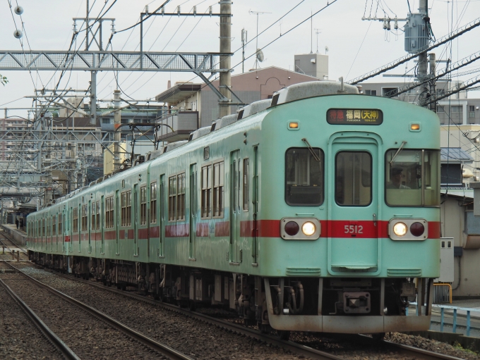 西日本鉄道 西鉄5000形電車 5512F 朝倉街道~紫 鉄道フォト・写真 by FM 