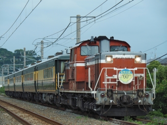 JR西日本 国鉄DD51形ディーゼル機関車 サロンカーなにわ DD51-1183 鉄道フォト・写真 by FM-805Dさん ：2019年07月15日15時ごろ