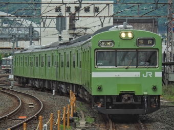 JR西日本 クハ103形 クハ103-215 鉄道フォト・写真 by FM-805Dさん 京都駅 (JR)：2020年06月28日13時ごろ