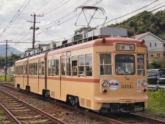 広島電鉄3100形電車 3101 鉄道フォト・写真 by FM-805Dさん ：2022年10月10日12時ごろ
