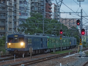 JR西日本 国鉄145系電車 クモヤ145形 クモヤ145 鉄道フォト・写真 by FM-805Dさん ：2020年07月01日19時ごろ