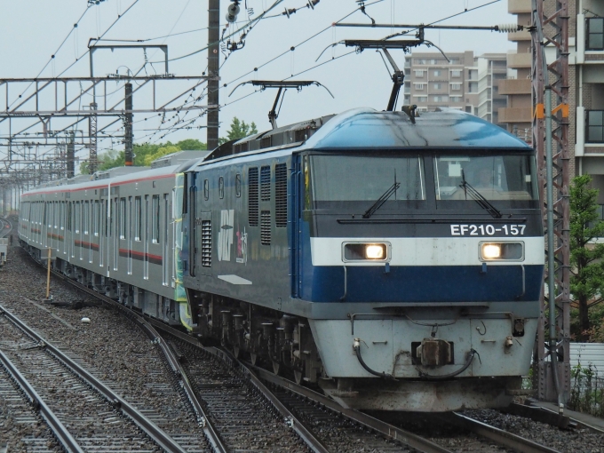 鉄道フォト・写真：JR貨物EF210形電気機関車 EF210-157 高槻駅 鉄道フォト・写真 by FM-805Dさん - 撮影日 2020/05/16 16:05