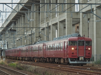 JR西日本 455系 クハ455-701 鉄道フォト・写真 by FM-805Dさん 森本駅：2020年07月25日10時ごろ