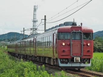 JR西日本 455系 クハ455-702 鉄道フォト・写真 by FM-805Dさん ：2020年07月26日09時ごろ