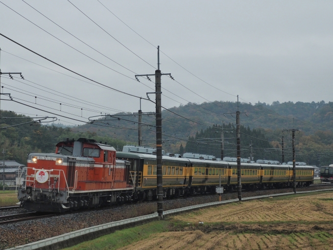 JR西日本 国鉄DD51形ディーゼル機関車 サロンカーなにわ DD51-1192 鉄道フォト・写真 by FM-805Dさん ：2020年11月07日11時ごろ