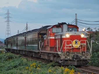 JR西日本 国鉄DD51形ディーゼル機関車 DLやまぐち号(快速) DD51-1043 鉄道フォト・写真 by FM-805Dさん ：2020年10月18日17時ごろ