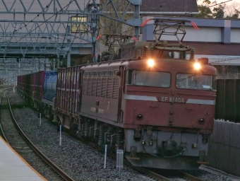 JR貨物 国鉄EF81形電気機関車 EF81-404 鉄道フォト・写真 by FM-805Dさん 島本駅：2011年04月08日05時ごろ