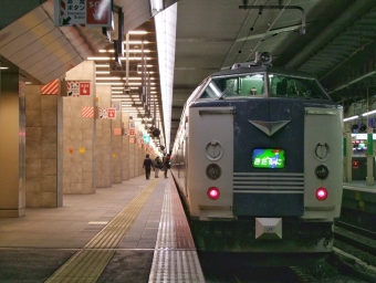 JR西日本 クハネ581形 きたぐに(急行) クハネ581-30 鉄道フォト・写真 by FM-805Dさん 大阪駅：2011年01月03日23時ごろ