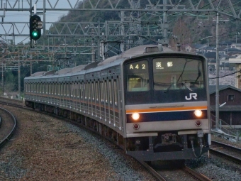 JR西日本 国鉄205系電車 鉄道フォト・写真 by FM-805Dさん 島本駅：2011年04月08日05時ごろ