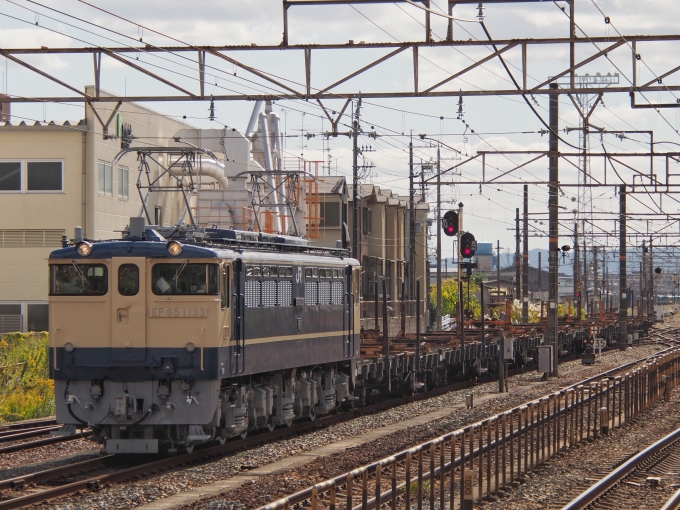 JR西日本 国鉄EF65形電気機関車 梅小路配給 EF65-1133 向日町駅 鉄道 