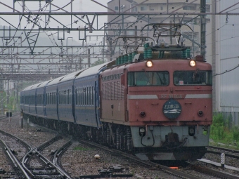 JR西日本 国鉄EF81形電気機関車 日本海(特急) EF81-108 鉄道フォト・写真 by FM-805Dさん 高槻駅：2010年06月26日10時ごろ