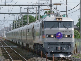 JR東日本 EF510形 カシオペア(特急) EF510-510 鉄道フォト・写真 by FM-805Dさん 新白岡駅：2010年08月12日08時ごろ