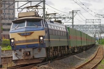JR貨物 EF66形 EF66 27 鉄道フォト・写真 by FM-805Dさん 茨木駅：2017年07月01日10時ごろ
