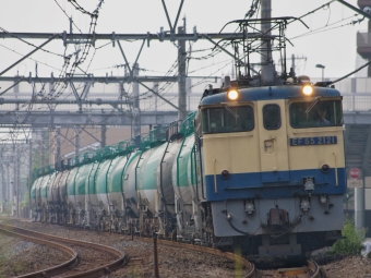 JR貨物 国鉄EF65形電気機関車 EF65-2121 鉄道フォト・写真 by FM-805Dさん 宮原駅：2013年08月16日07時ごろ