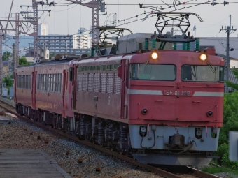 JR西日本 国鉄EF81形電気機関車 EF81-108 鉄道フォト・写真 by FM-805Dさん 塚本駅：2014年06月25日06時ごろ