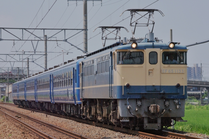 鉄道フォト・写真：JR西日本 国鉄EF65形電気機関車 EF65-1133 近江八幡駅 (JR) 鉄道フォト・写真 by FM-805Dさん - 撮影日 2014/07/26 11:20