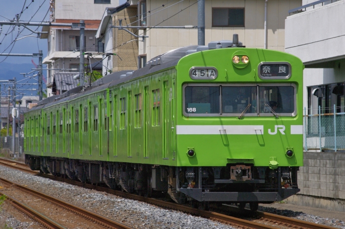 JR西日本 クハ103形 クハ103-168 鉄道フォト・写真 by FM-805Dさん 稲荷駅：2013年05月02日12時ごろ