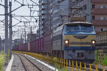 JR貨物 EF66形 EF66 27 鉄道フォト・写真 by FM-805Dさん 千里丘駅：2013年08月18日13時ごろ